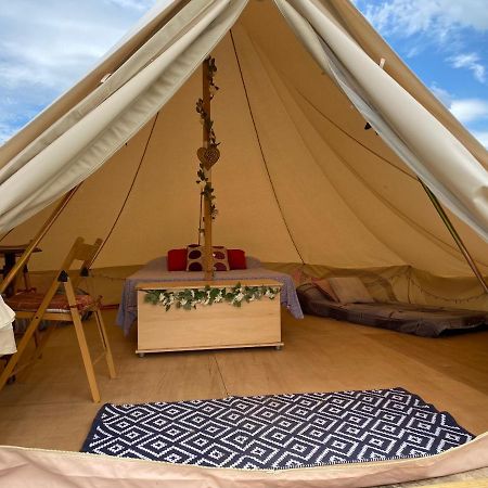 Honey Pod Farm Bell Tents Upton upon Severn Bagian luar foto