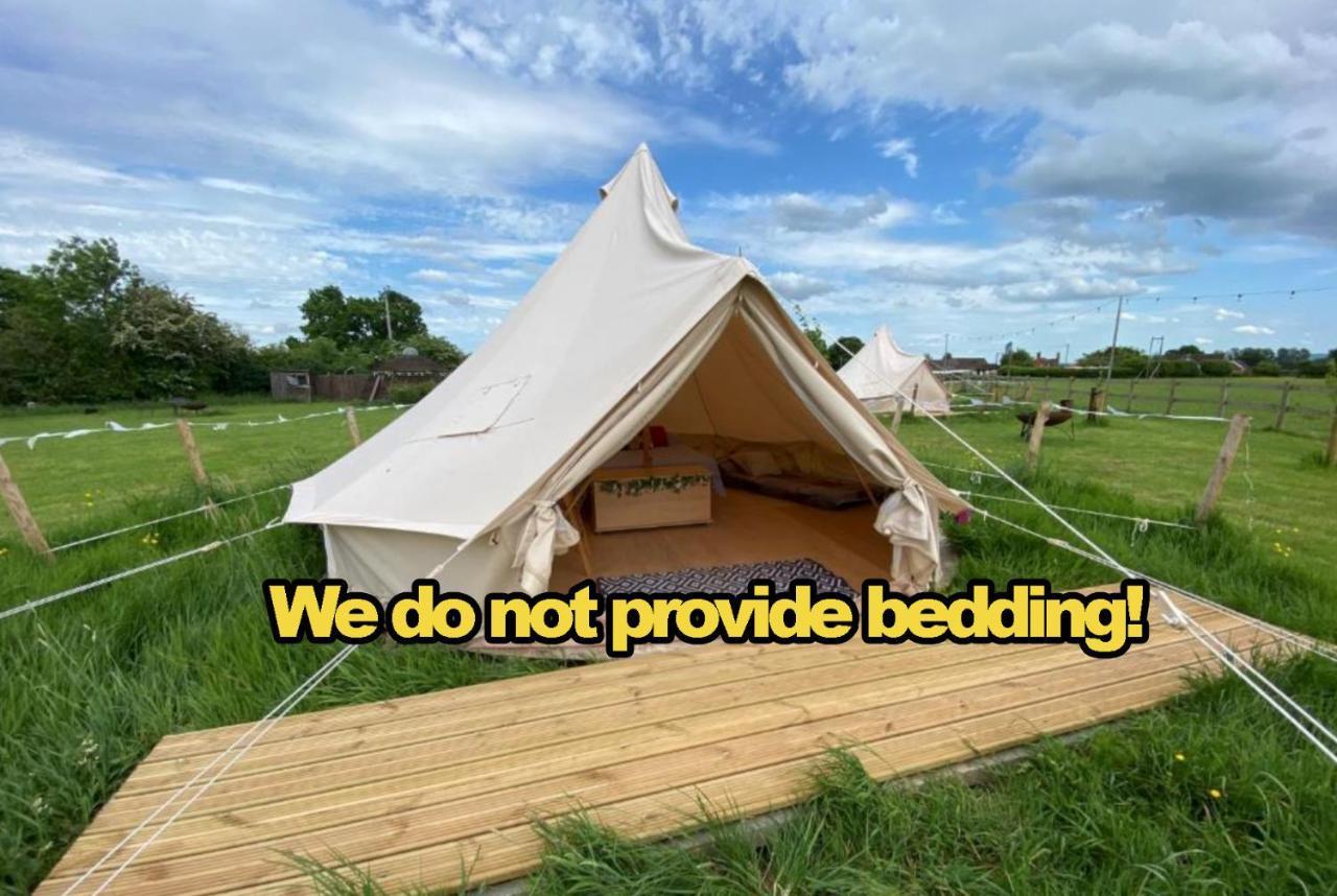 Honey Pod Farm Bell Tents Upton upon Severn Bagian luar foto